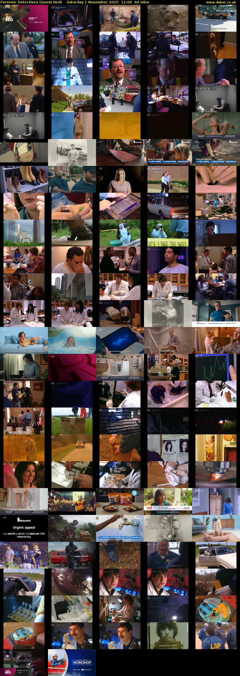 Forensic Detectives (Quest Red) Saturday 1 November 2025 12:00 - 13:00