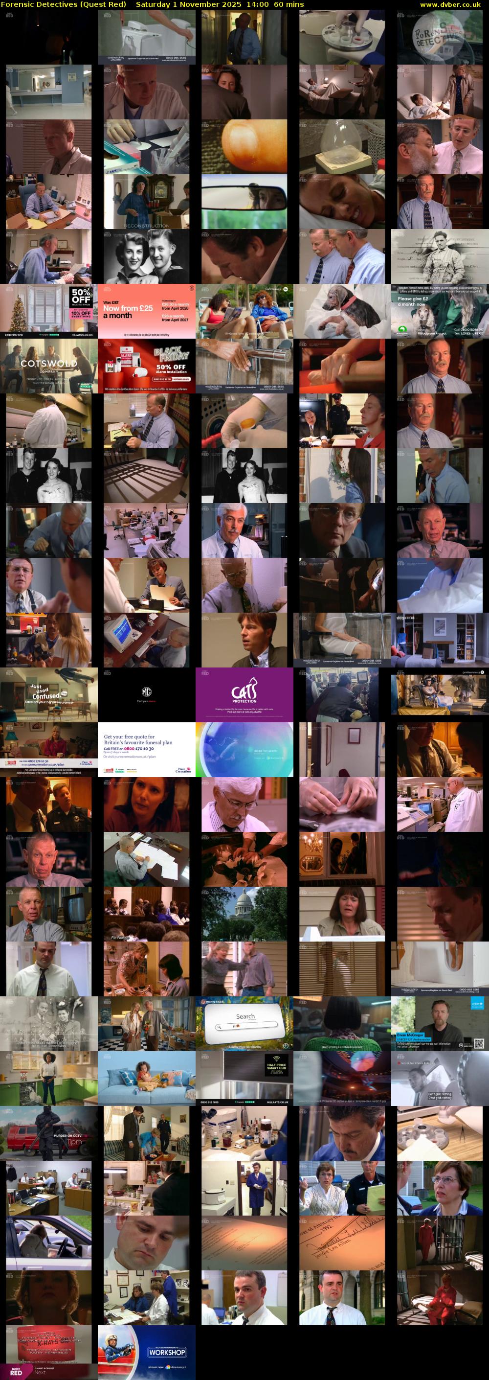 Forensic Detectives (Quest Red) Saturday 1 November 2025 14:00 - 15:00