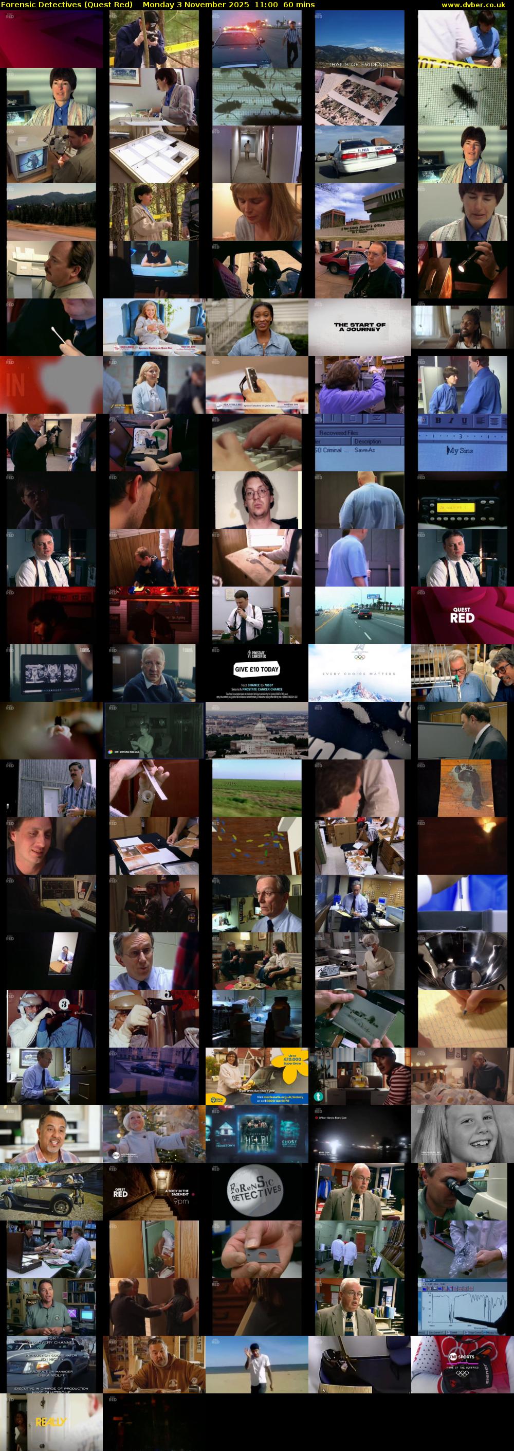 Forensic Detectives (Quest Red) Monday 3 November 2025 11:00 - 12:00