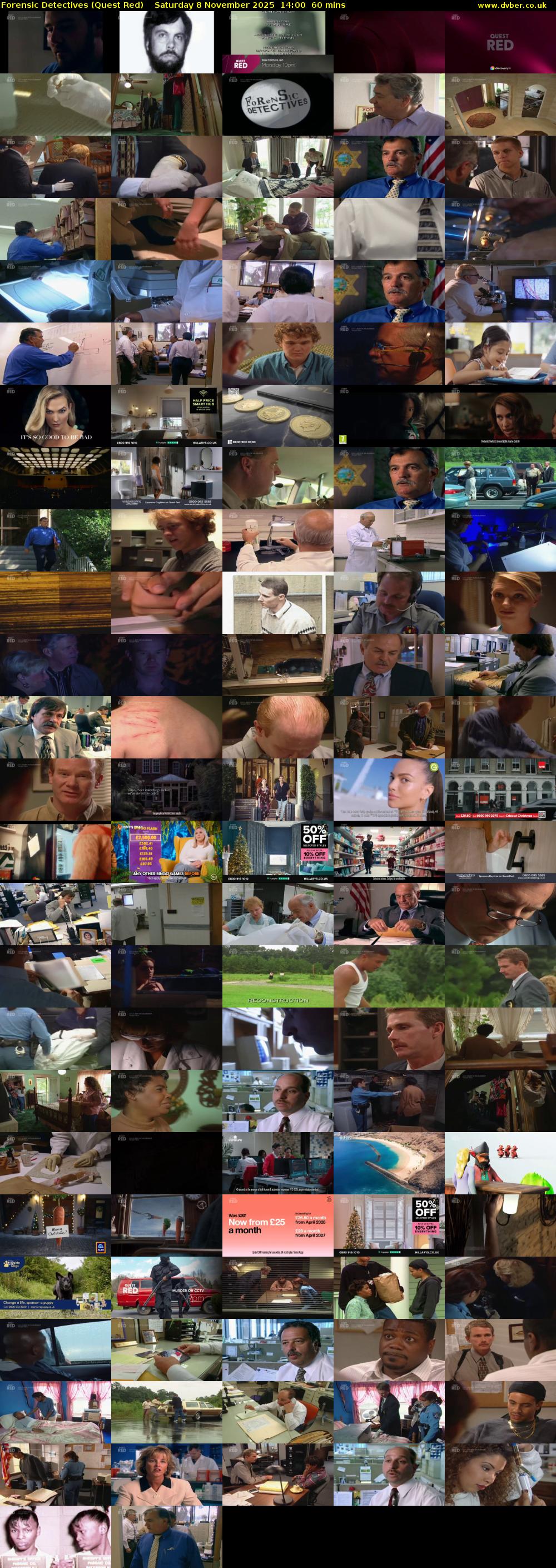 Forensic Detectives (Quest Red) Saturday 8 November 2025 14:00 - 15:00