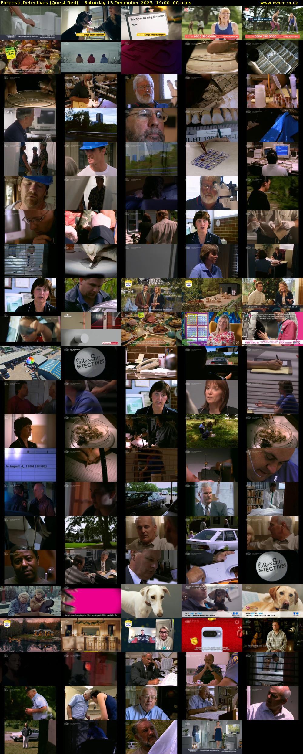 Forensic Detectives (Quest Red) Saturday 13 December 2025 14:00 - 15:00