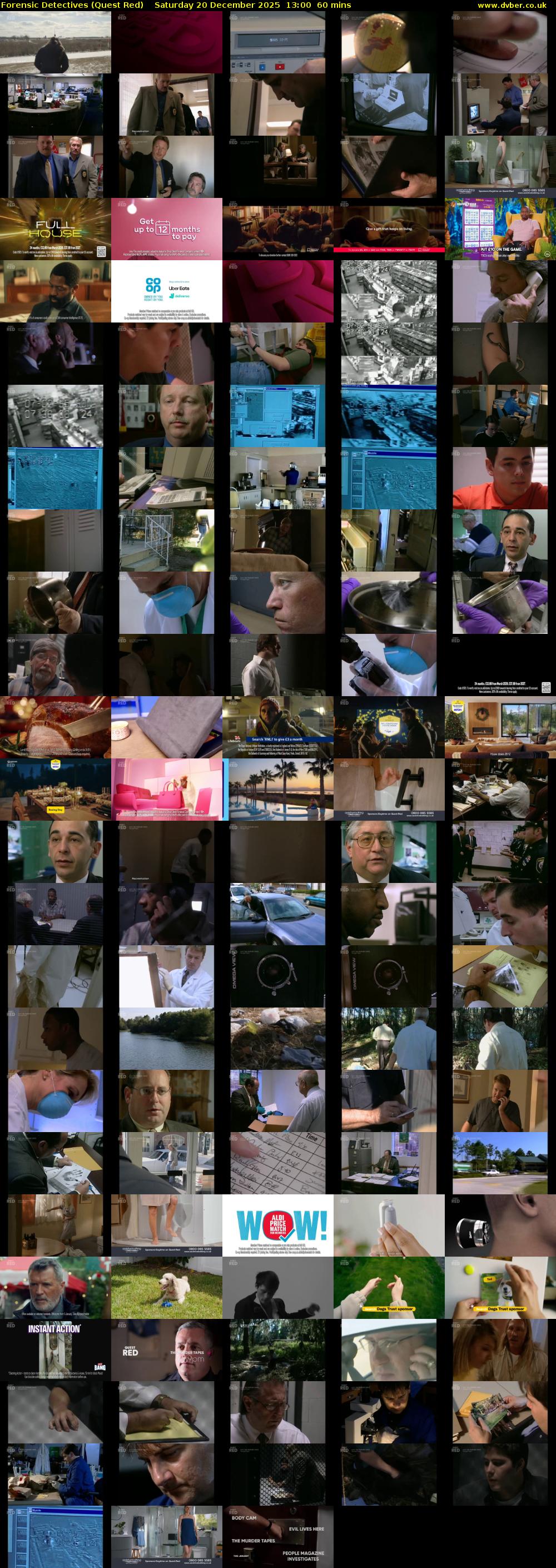 Forensic Detectives (Quest Red) Saturday 20 December 2025 13:00 - 14:00