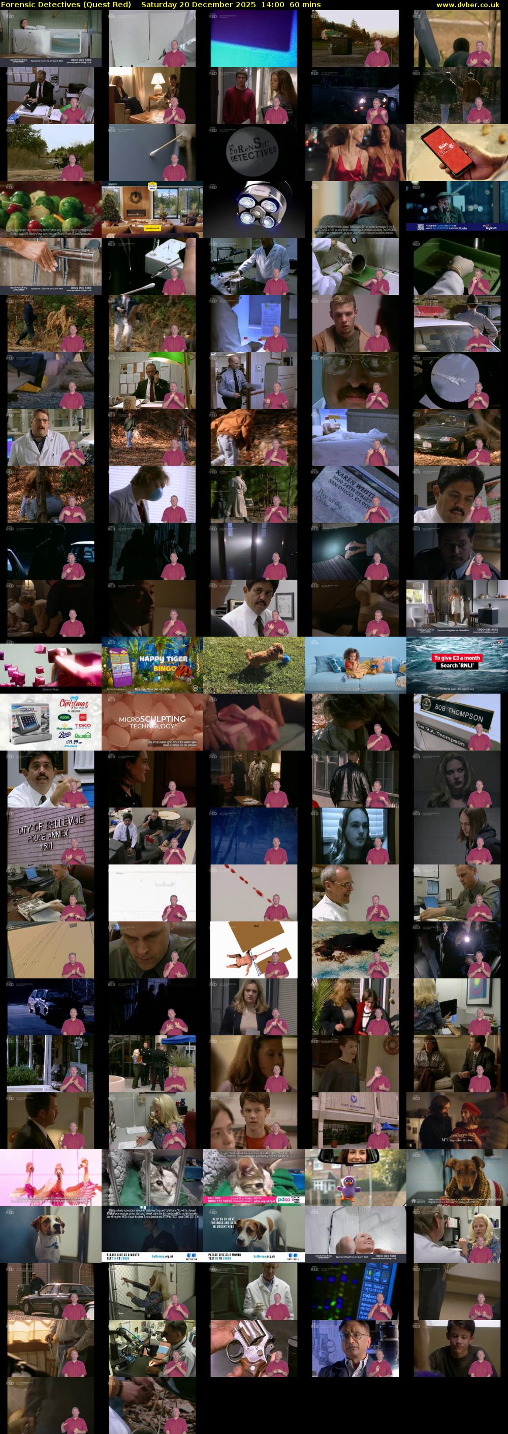 Forensic Detectives (Quest Red) Saturday 20 December 2025 14:00 - 15:00