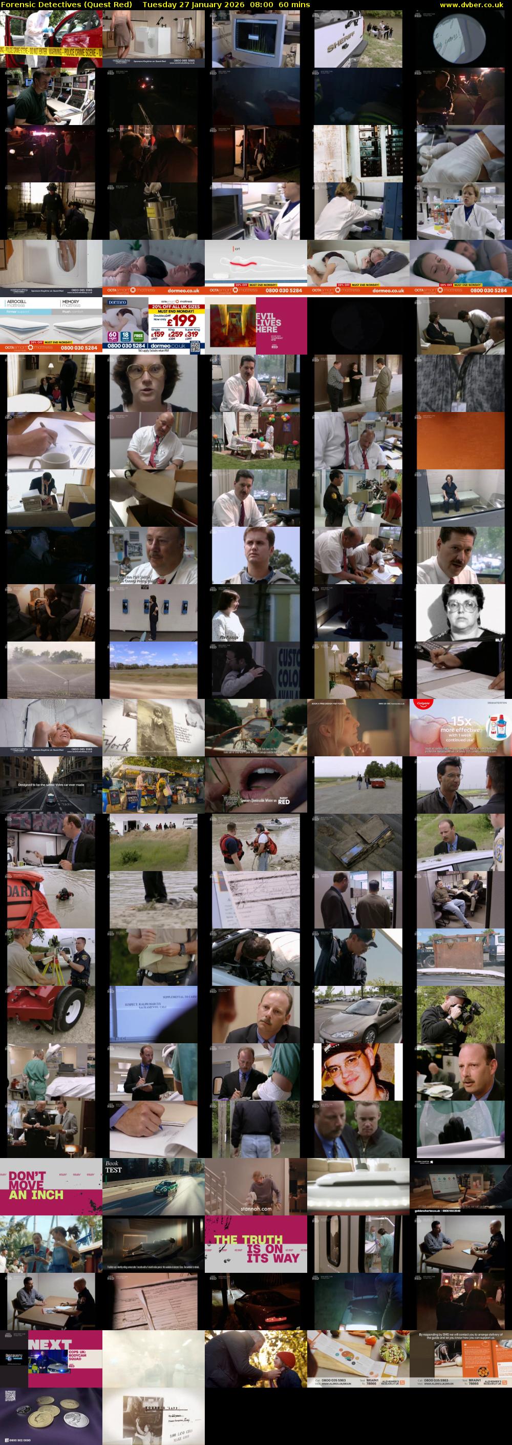 Forensic Detectives (Quest Red) Tuesday 27 January 2026 08:00 - 09:00