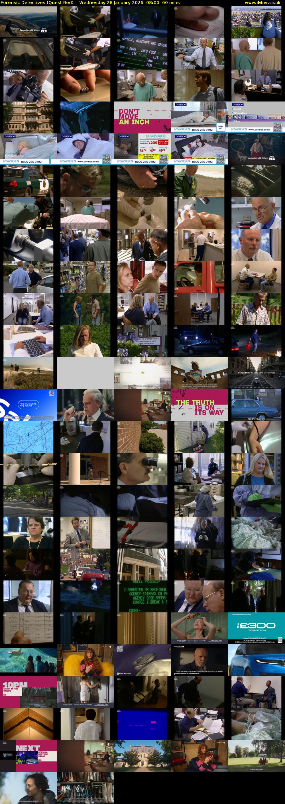 Forensic Detectives (Quest Red) Wednesday 28 January 2026 08:00 - 09:00