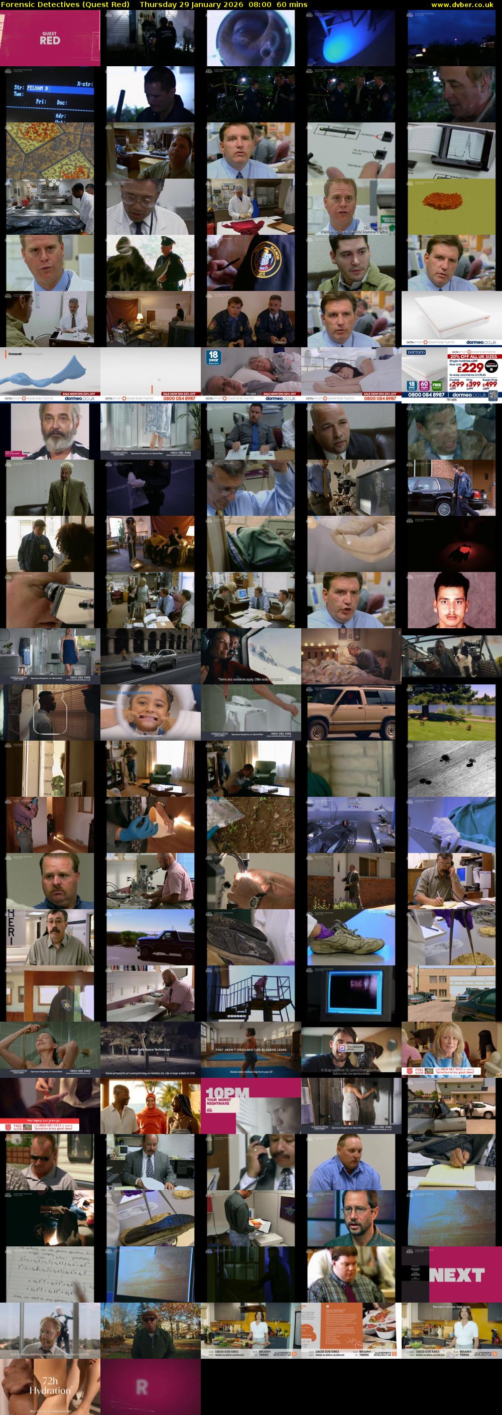 Forensic Detectives (Quest Red) Thursday 29 January 2026 08:00 - 09:00