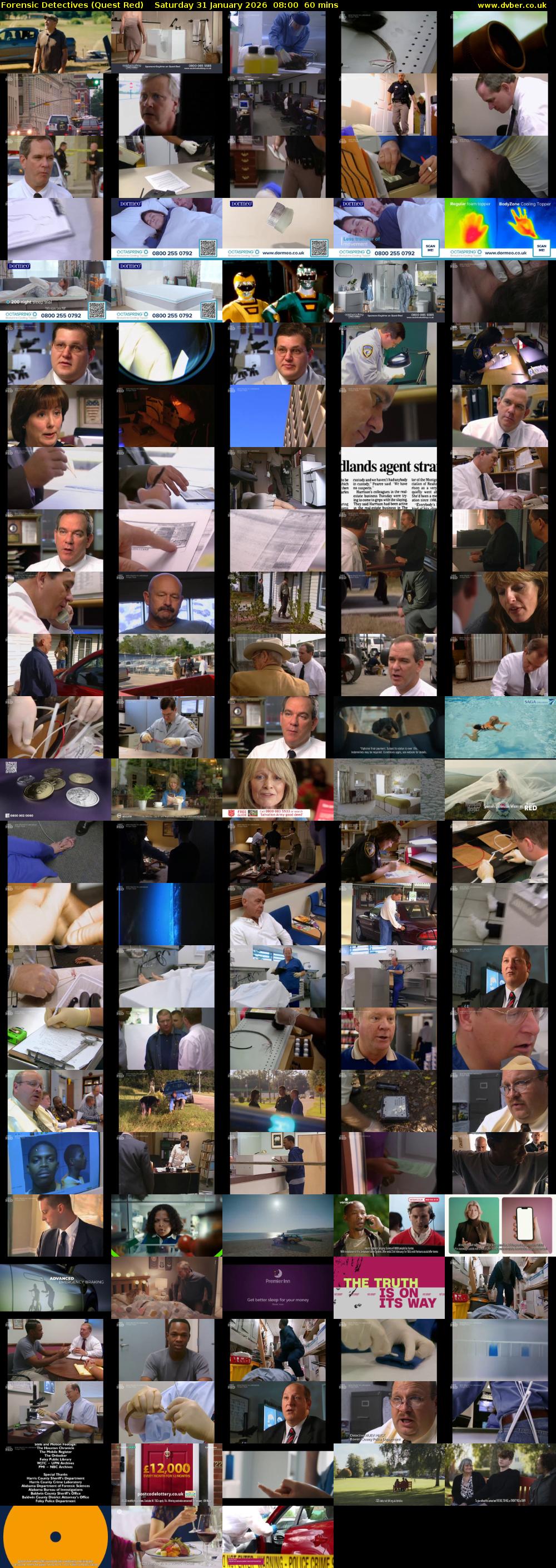 Forensic Detectives (Quest Red) Saturday 31 January 2026 08:00 - 09:00
