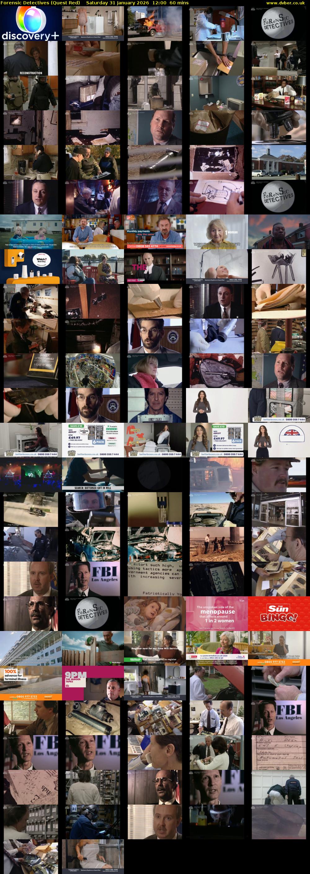 Forensic Detectives (Quest Red) Saturday 31 January 2026 12:00 - 13:00