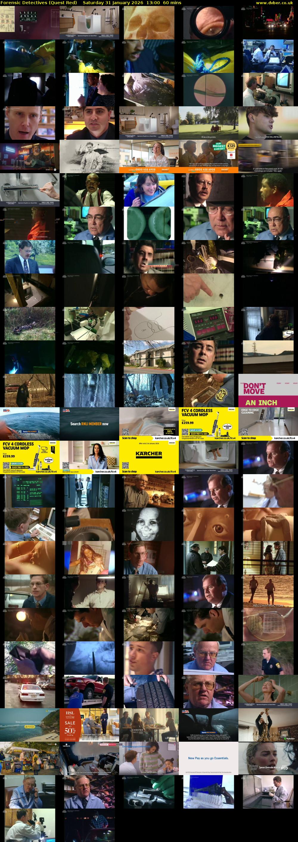 Forensic Detectives (Quest Red) Saturday 31 January 2026 13:00 - 14:00