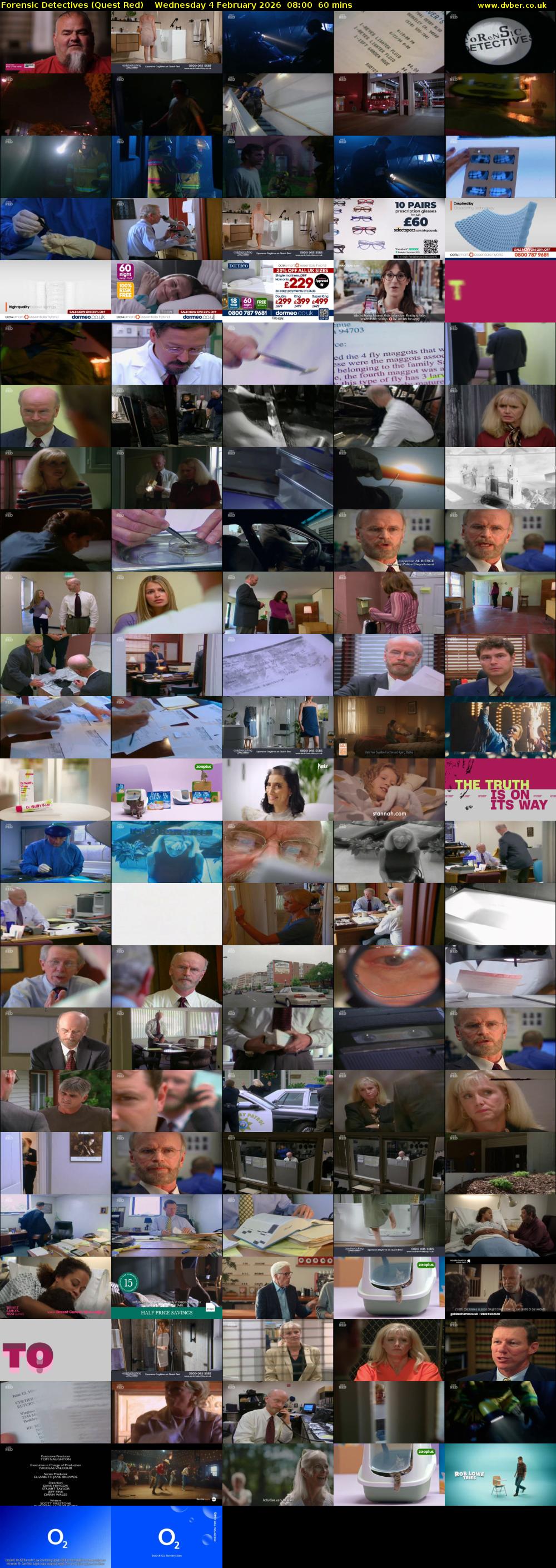 Forensic Detectives (Quest Red) Wednesday 4 February 2026 08:00 - 09:00