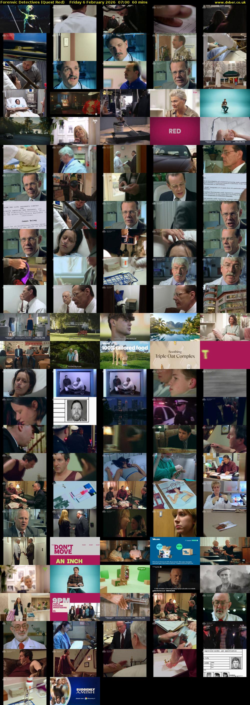 Forensic Detectives (Quest Red) Friday 6 February 2026 07:00 - 08:00