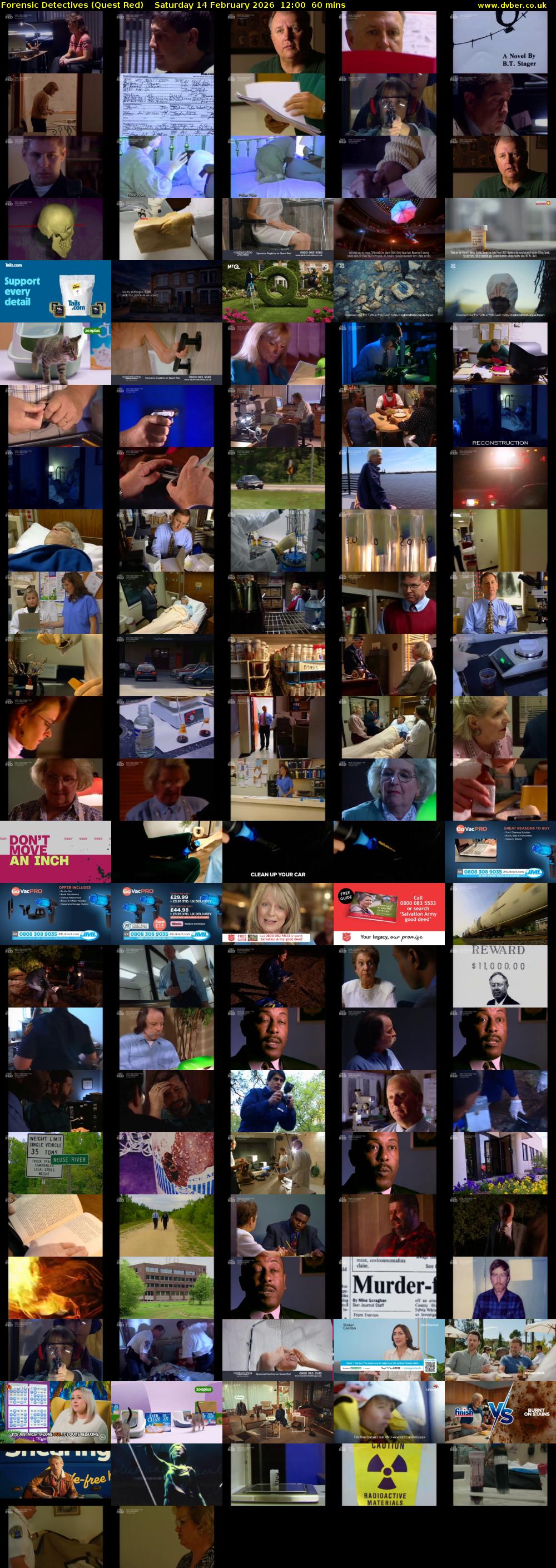 Forensic Detectives (Quest Red) Saturday 14 February 2026 12:00 - 13:00