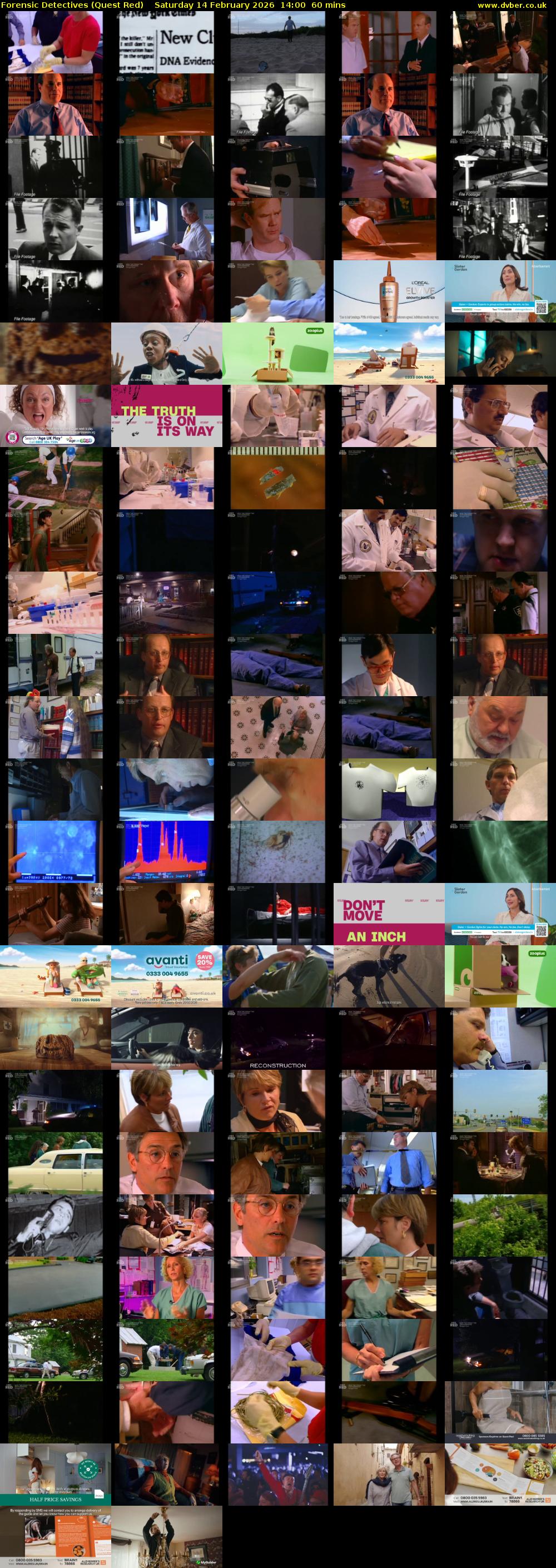 Forensic Detectives (Quest Red) Saturday 14 February 2026 14:00 - 15:00