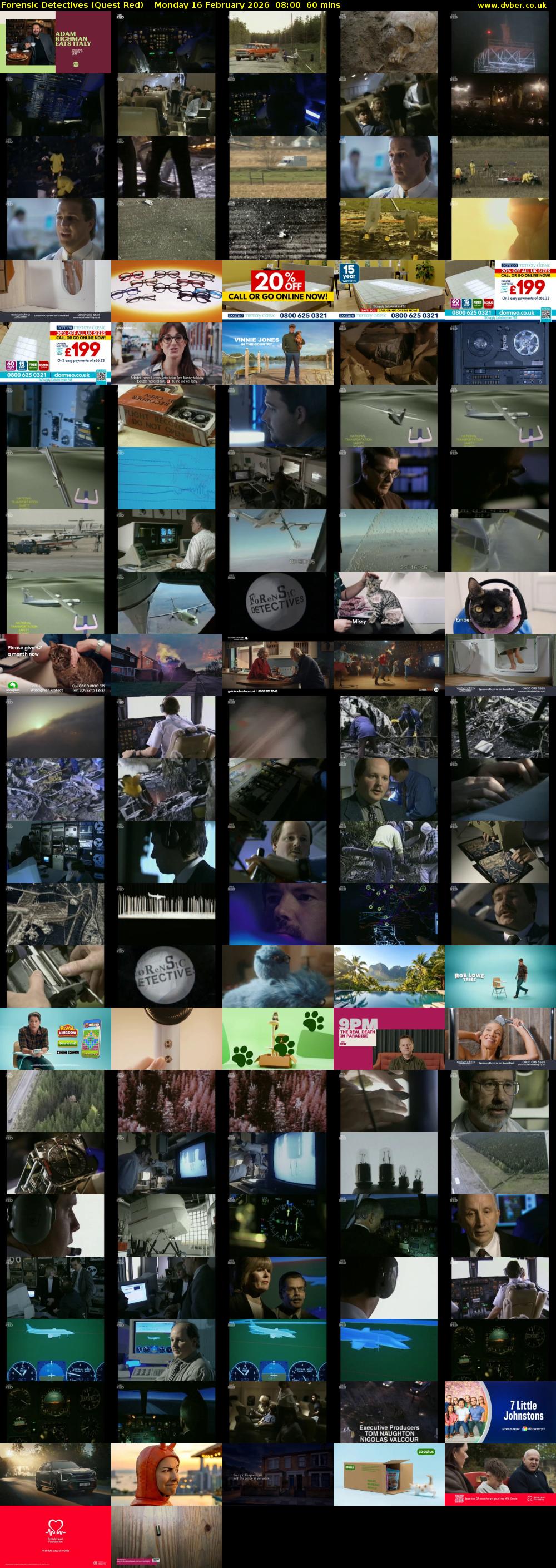 Forensic Detectives (Quest Red) Monday 16 February 2026 08:00 - 09:00