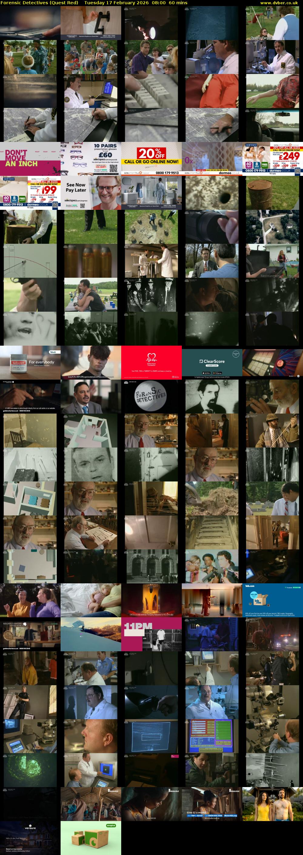 Forensic Detectives (Quest Red) Tuesday 17 February 2026 08:00 - 09:00