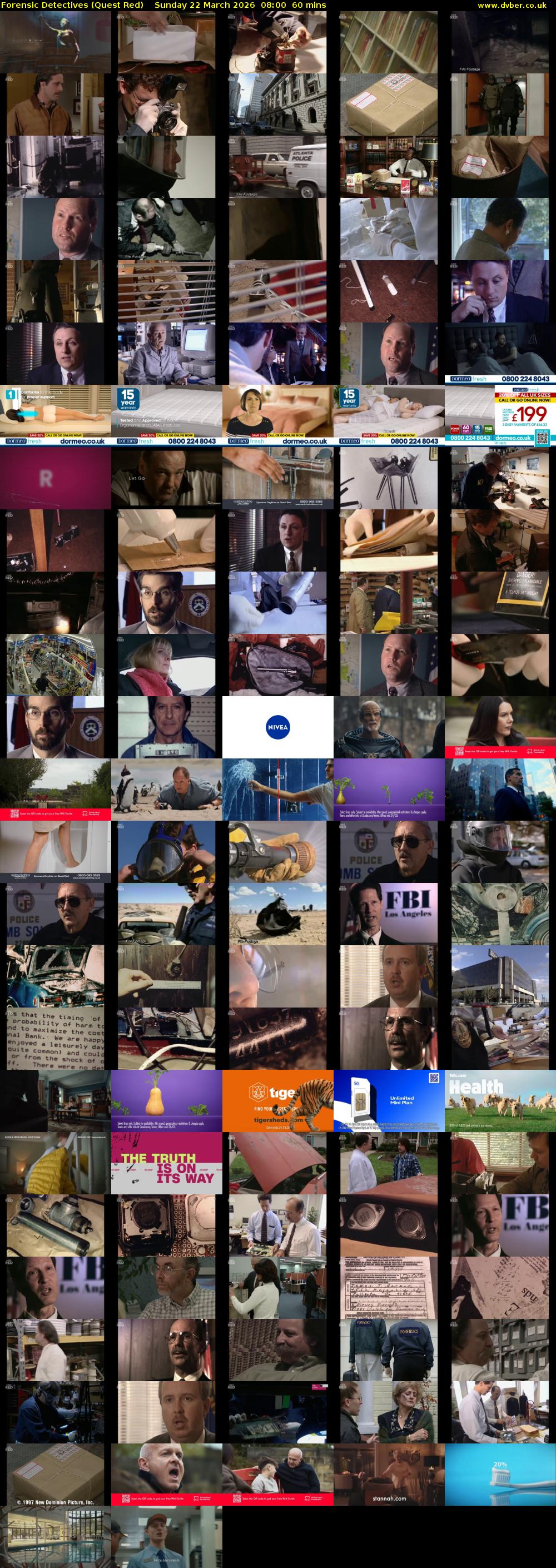 Forensic Detectives (Quest Red) Sunday 22 March 2026 08:00 - 09:00