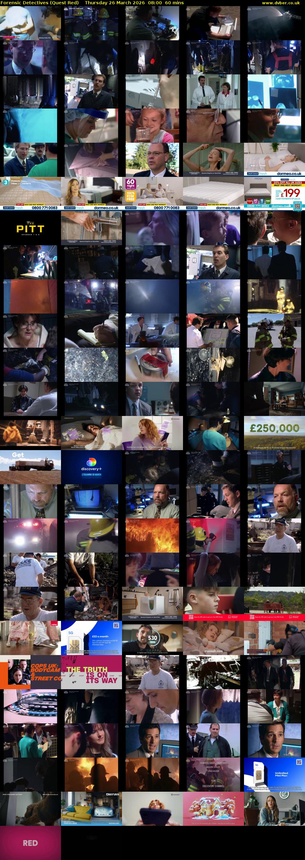 Forensic Detectives (Quest Red) Thursday 26 March 2026 08:00 - 09:00