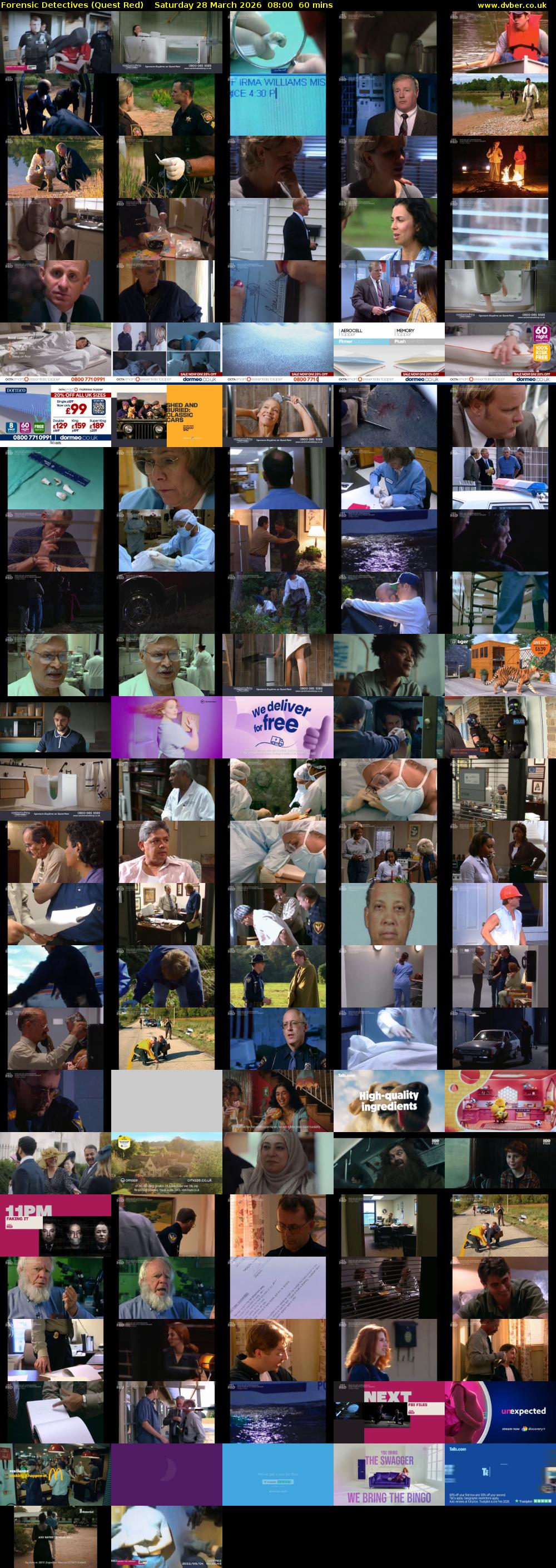 Forensic Detectives (Quest Red) Saturday 28 March 2026 08:00 - 09:00