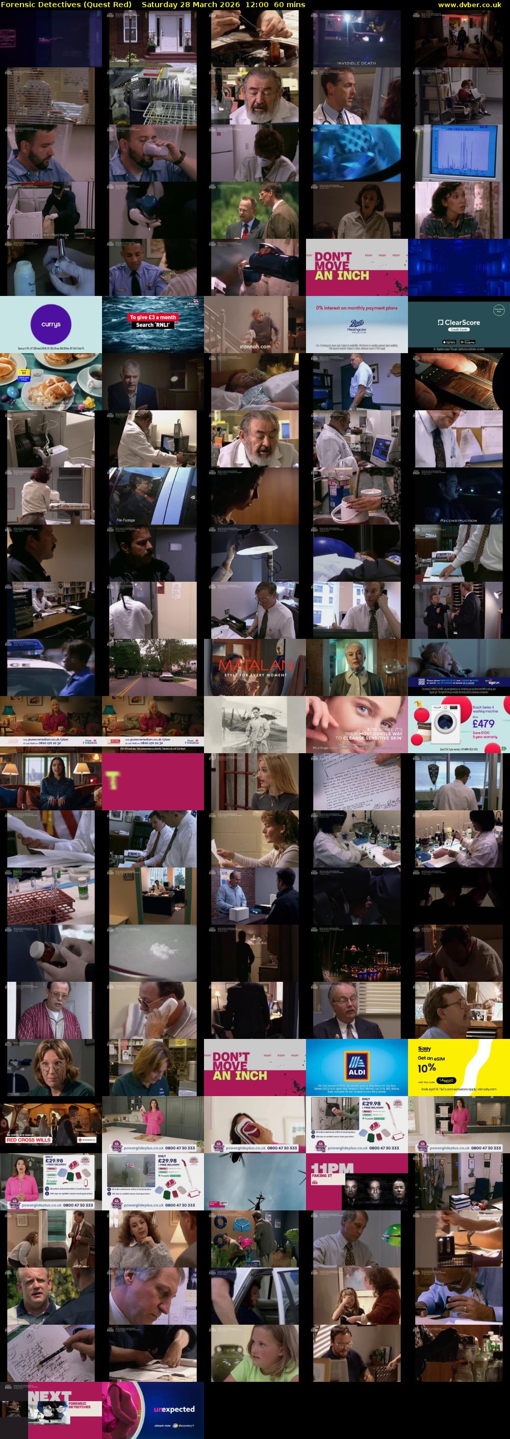 Forensic Detectives (Quest Red) Saturday 28 March 2026 12:00 - 13:00