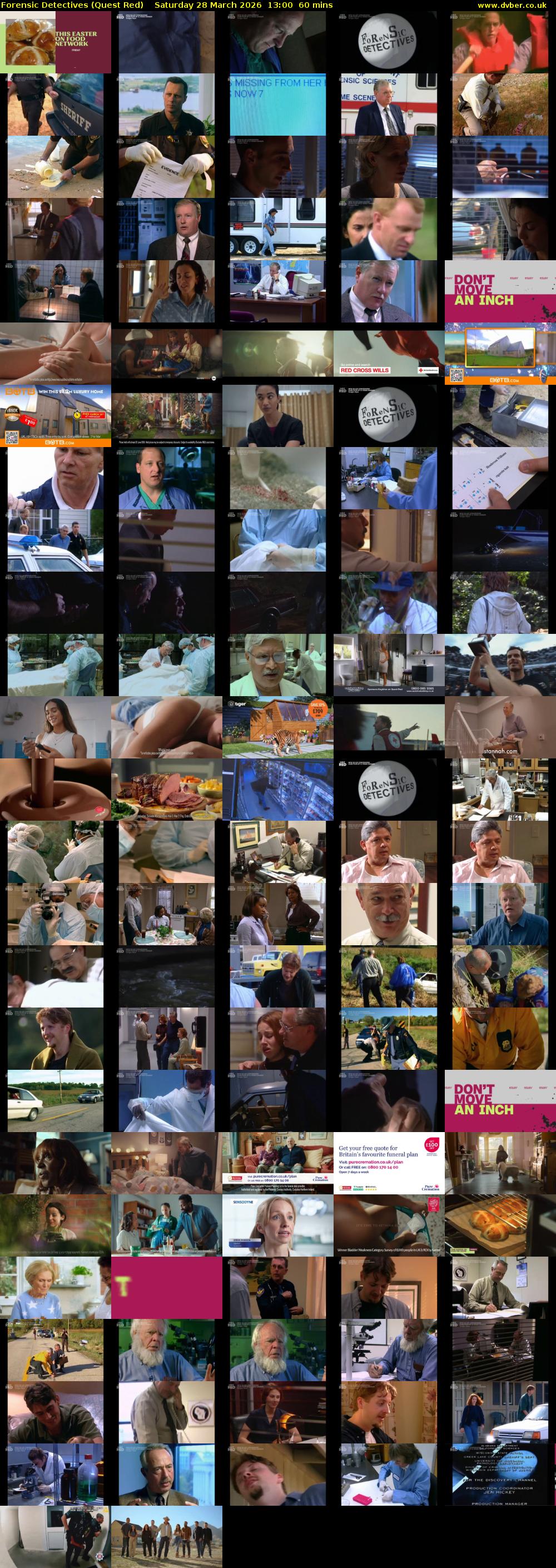 Forensic Detectives (Quest Red) Saturday 28 March 2026 13:00 - 14:00