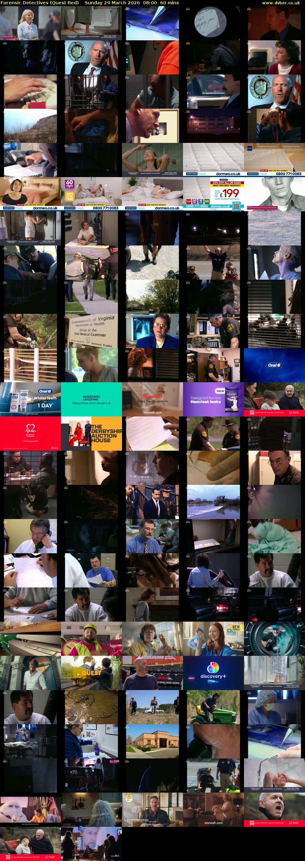 Forensic Detectives (Quest Red) Sunday 29 March 2026 08:00 - 09:00