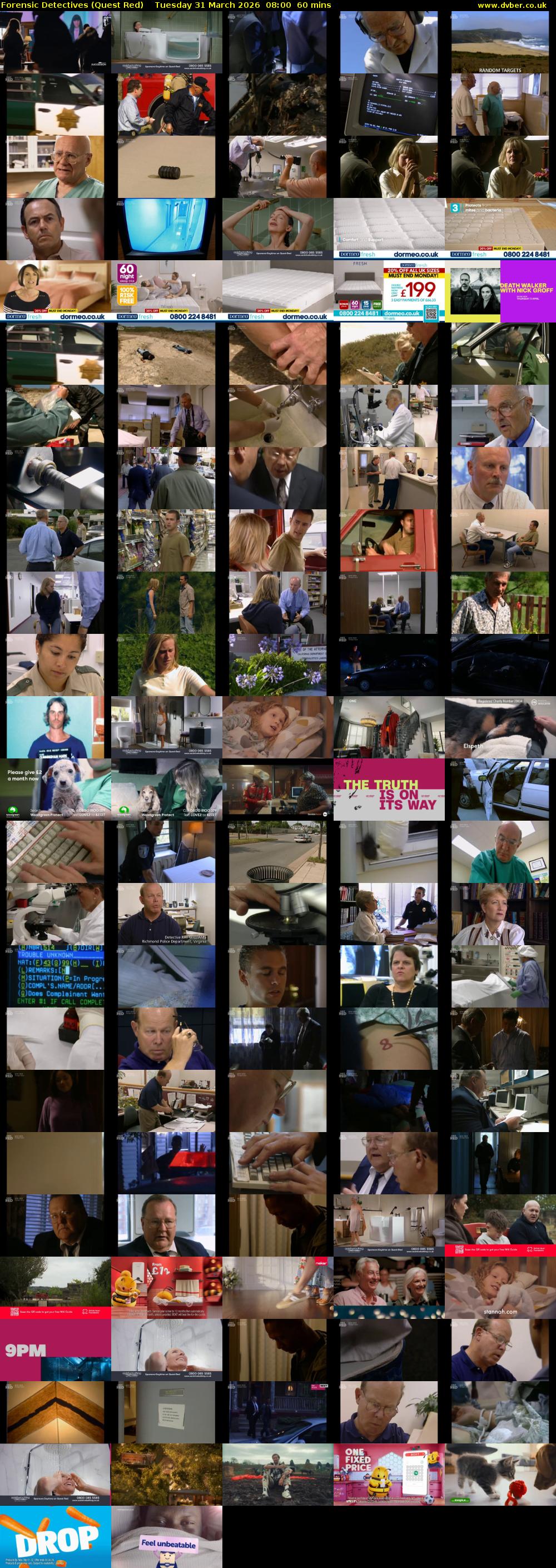 Forensic Detectives (Quest Red) Tuesday 31 March 2026 08:00 - 09:00