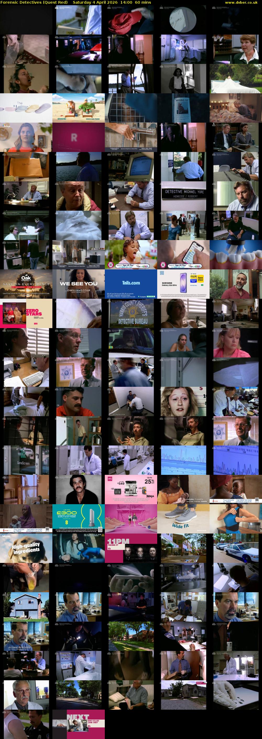 Forensic Detectives (Quest Red) Saturday 4 April 2026 14:00 - 15:00