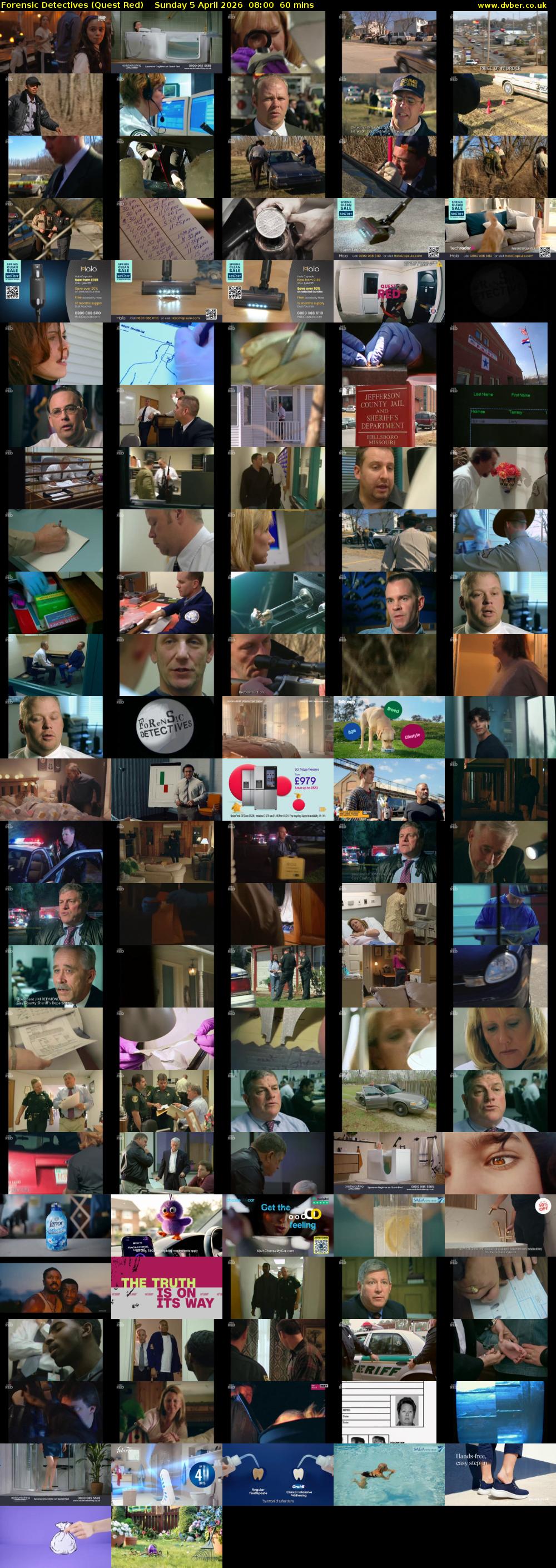 Forensic Detectives (Quest Red) Sunday 5 April 2026 08:00 - 09:00