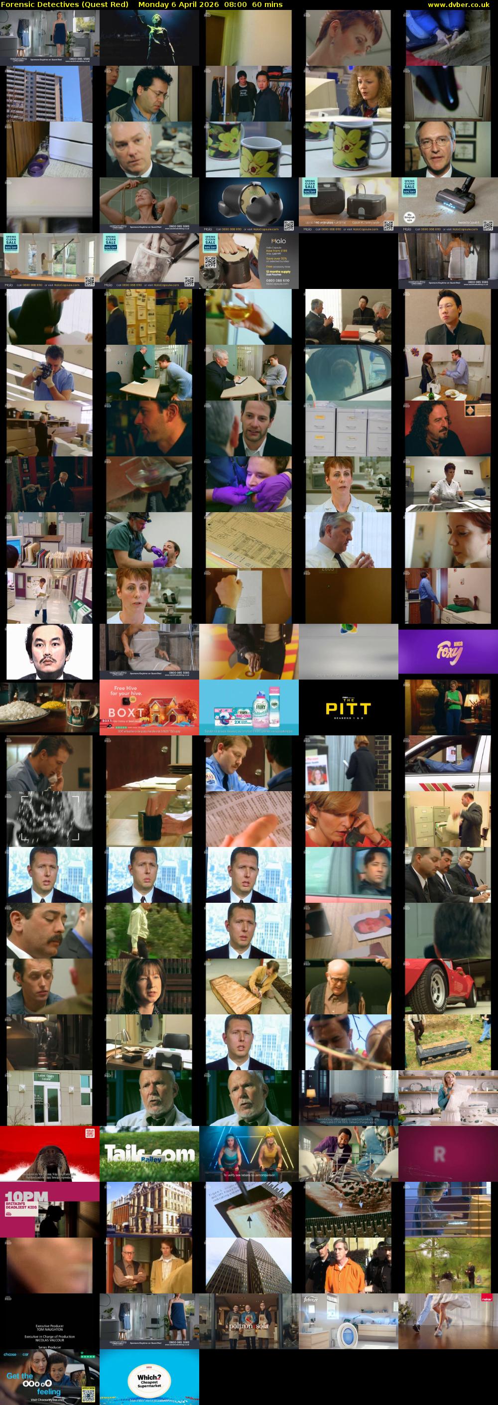 Forensic Detectives (Quest Red) Monday 6 April 2026 08:00 - 09:00