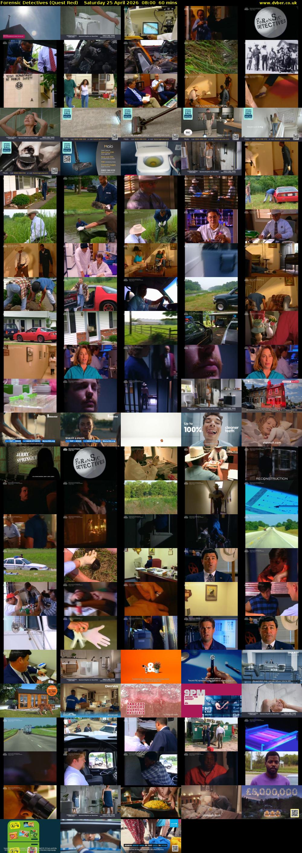 Forensic Detectives (Quest Red) Saturday 25 April 2026 08:00 - 09:00