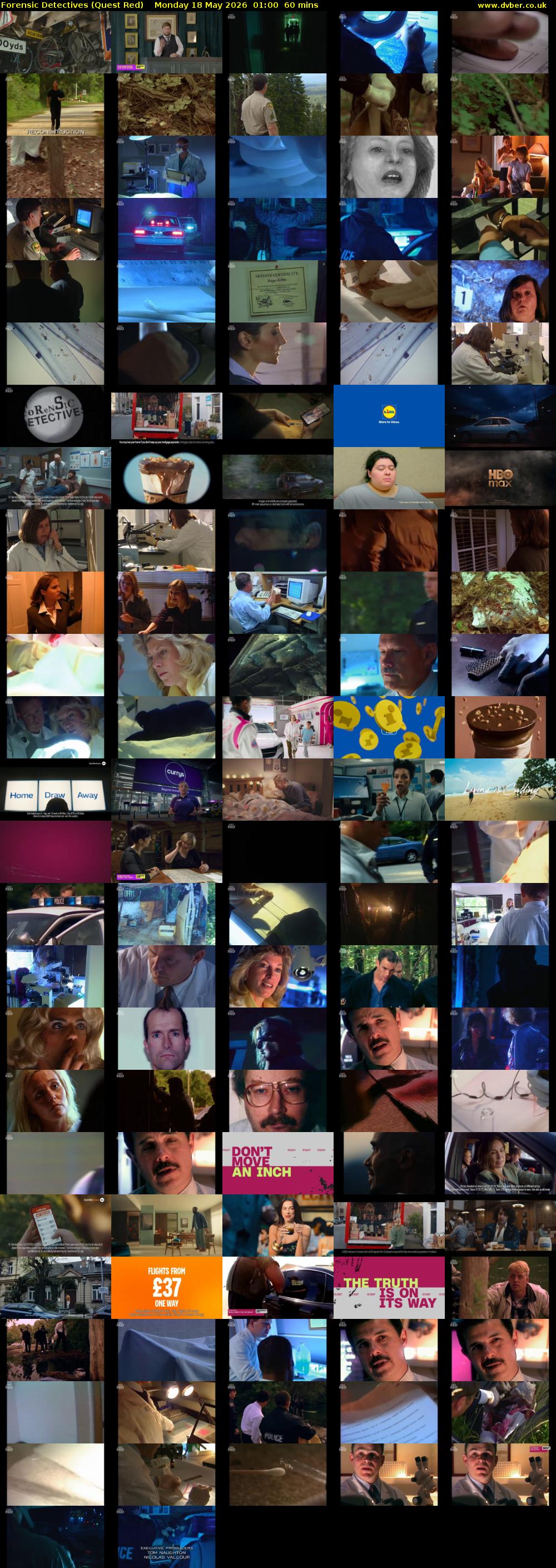 Forensic Detectives (Quest Red) Monday 18 May 2026 01:00 - 02:00