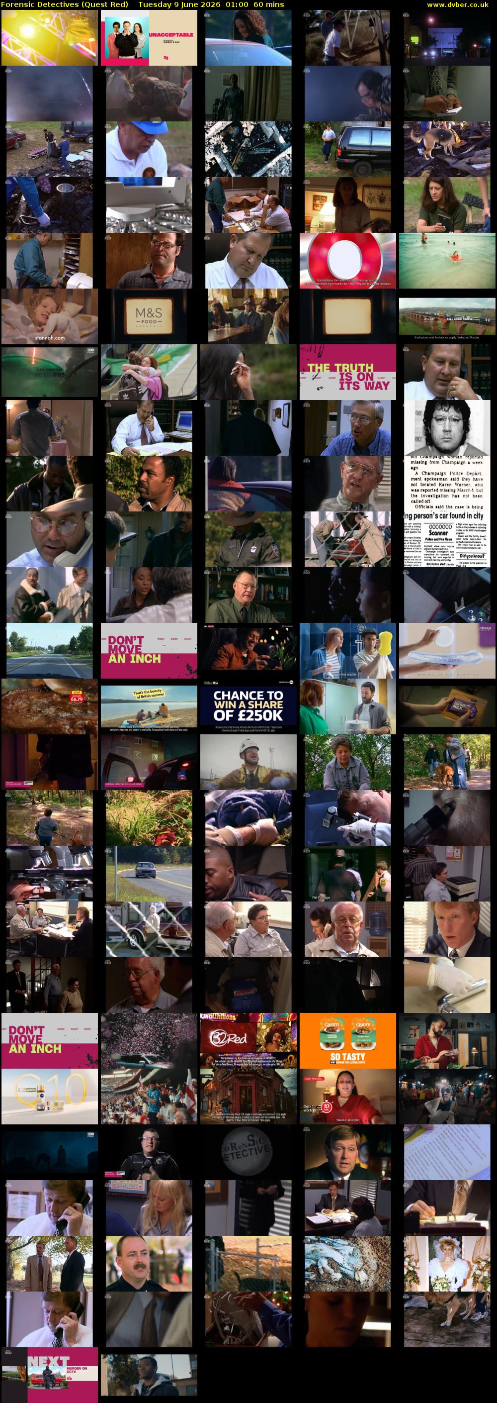 Forensic Detectives (Quest Red) Tuesday 9 June 2026 01:00 - 02:00