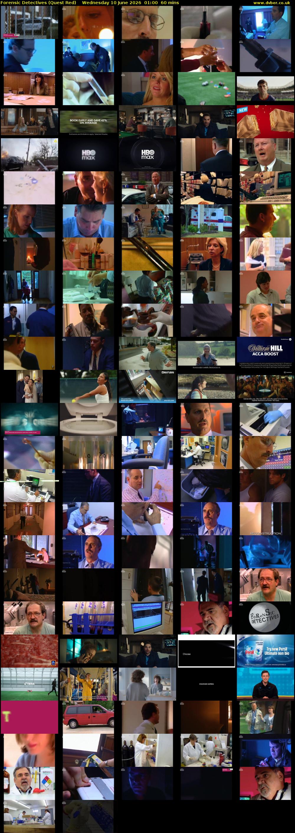 Forensic Detectives (Quest Red) Wednesday 10 June 2026 01:00 - 02:00