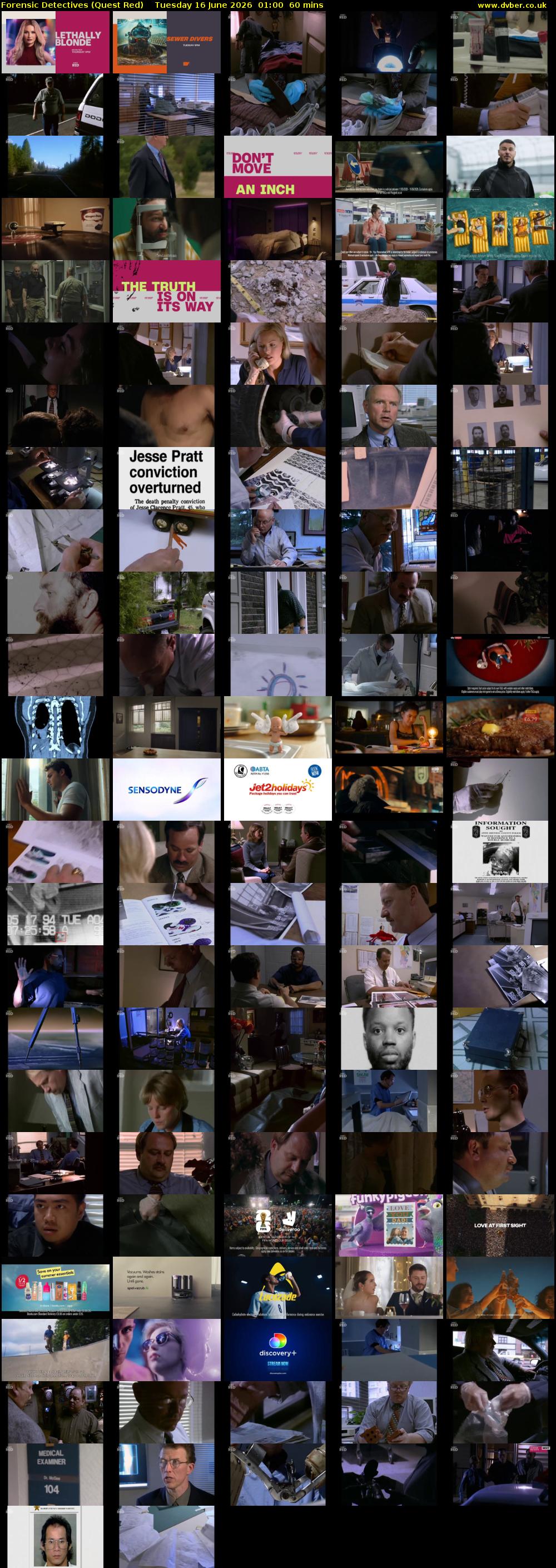 Forensic Detectives (Quest Red) Tuesday 16 June 2026 01:00 - 02:00
