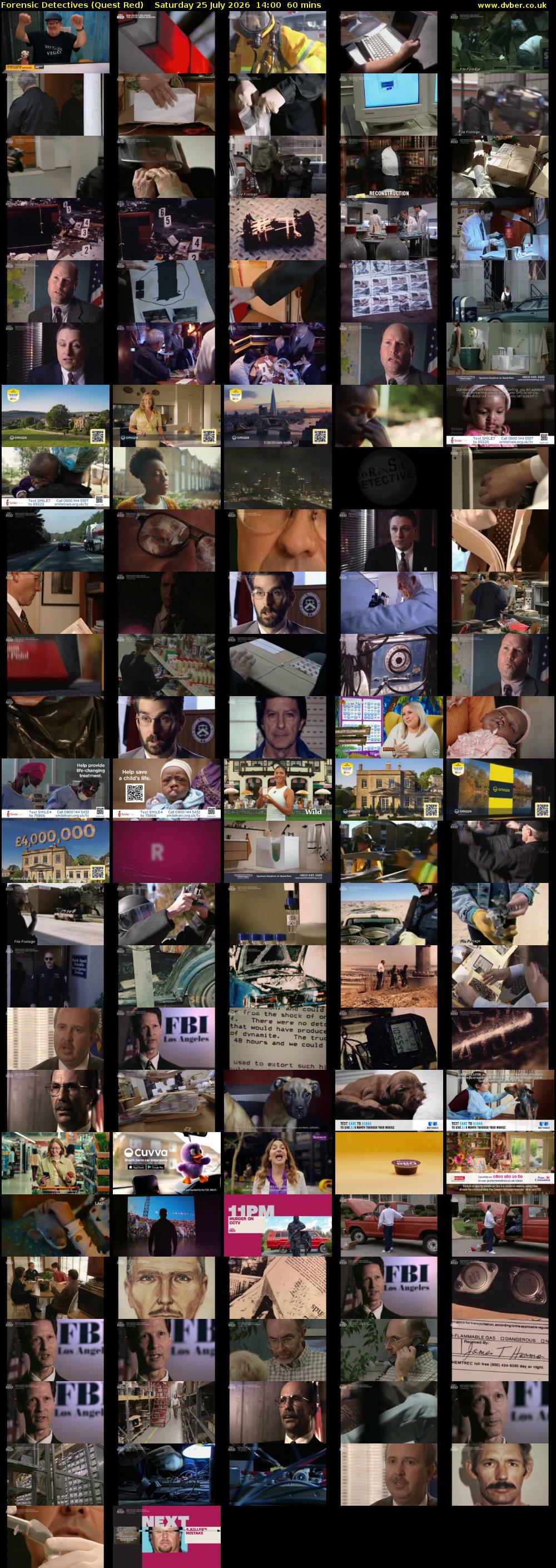 Forensic Detectives (Quest Red) Saturday 25 July 2026 14:00 - 15:00