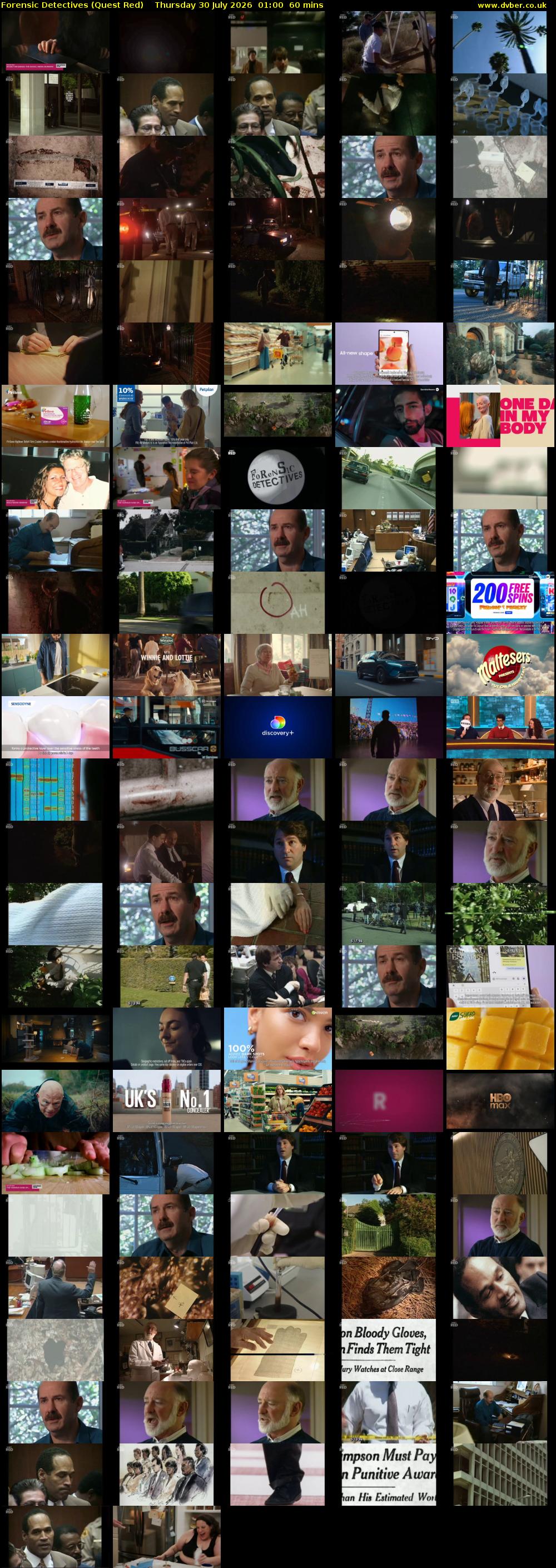 Forensic Detectives (Quest Red) Thursday 30 July 2026 01:00 - 02:00