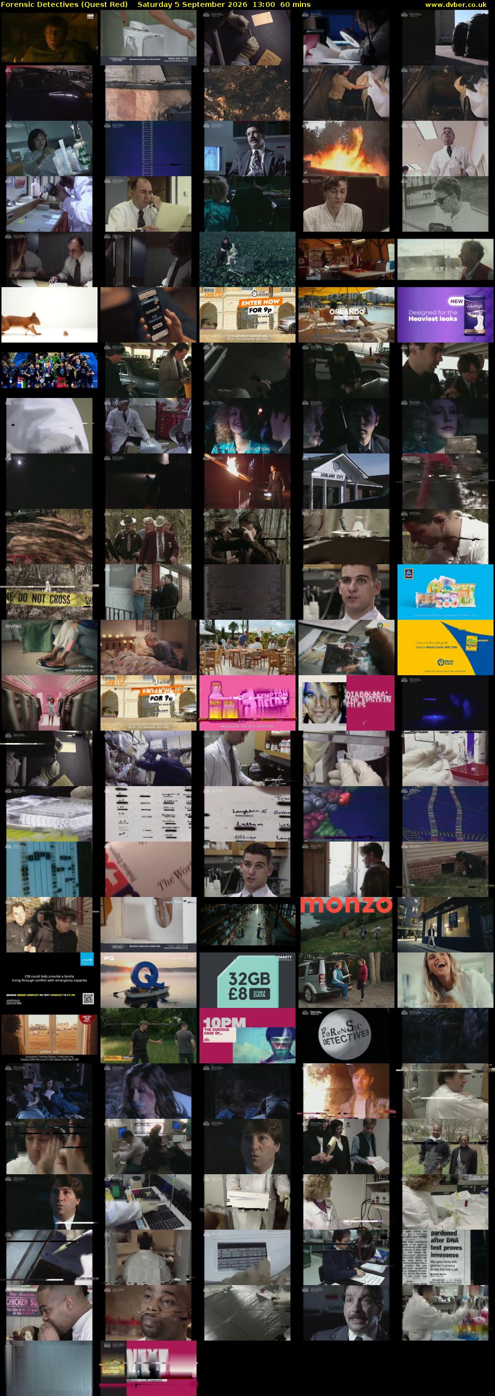 Forensic Detectives (Quest Red) Saturday 5 September 2026 13:00 - 14:00