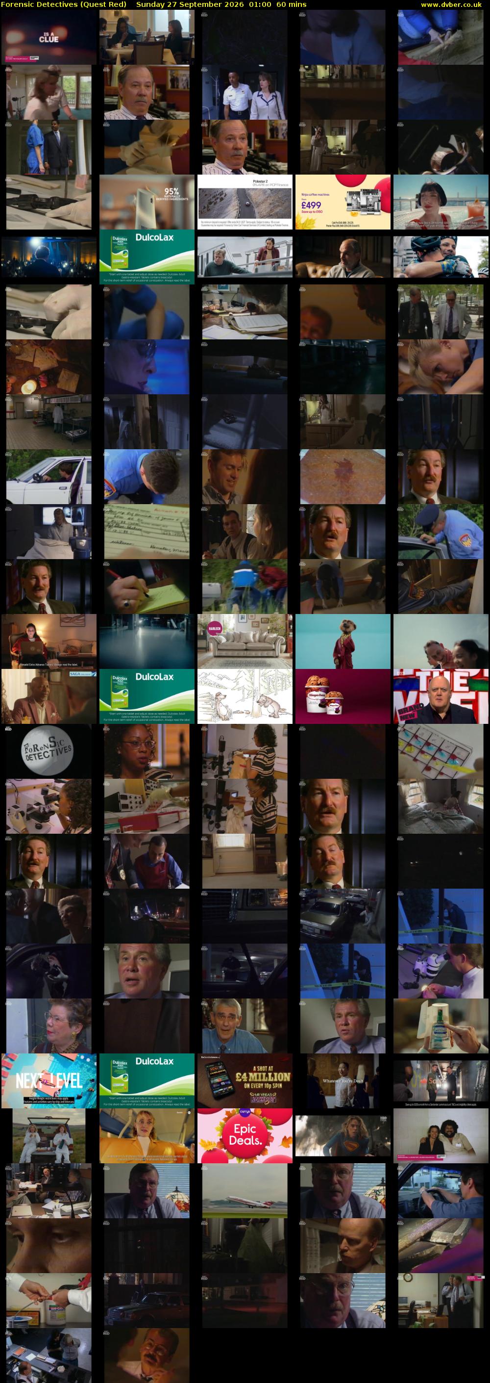 Forensic Detectives (Quest Red) Sunday 27 September 2026 01:00 - 02:00