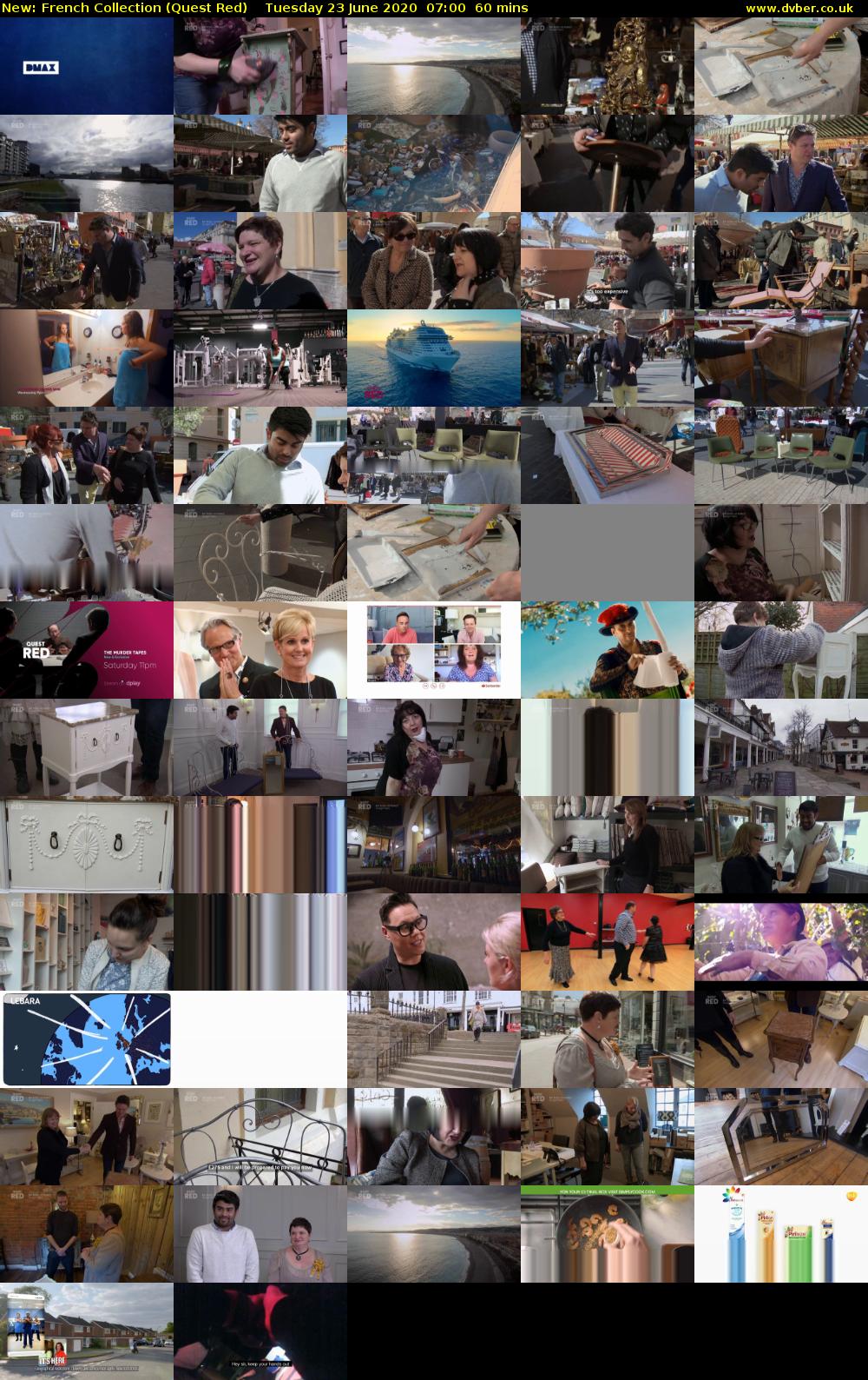 French Collection (Quest Red) Tuesday 23 June 2020 07:00 - 08:00