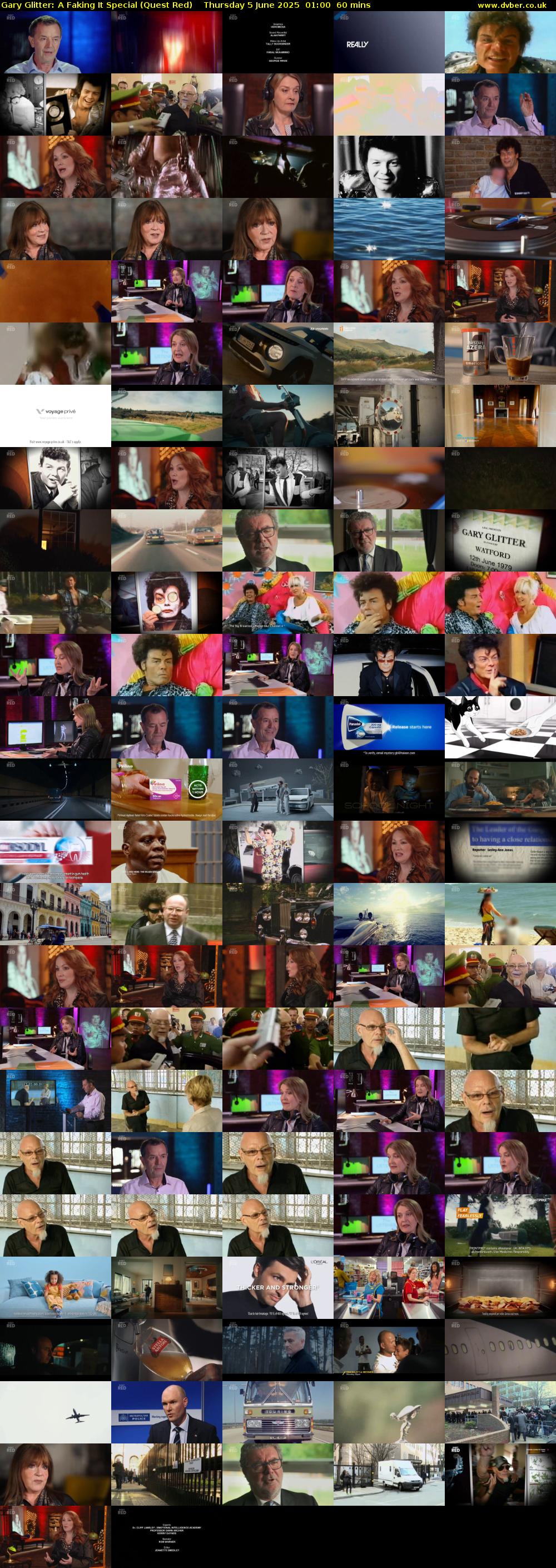 Gary Glitter: A Faking It Special (Quest Red) Thursday 5 June 2025 01:00 - 02:00