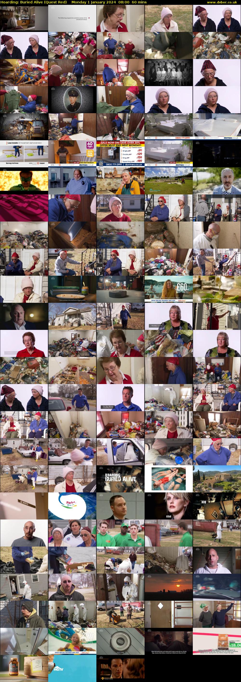 Hoarding: Buried Alive (Quest Red) Monday 1 January 2024 08:00 - 09:00