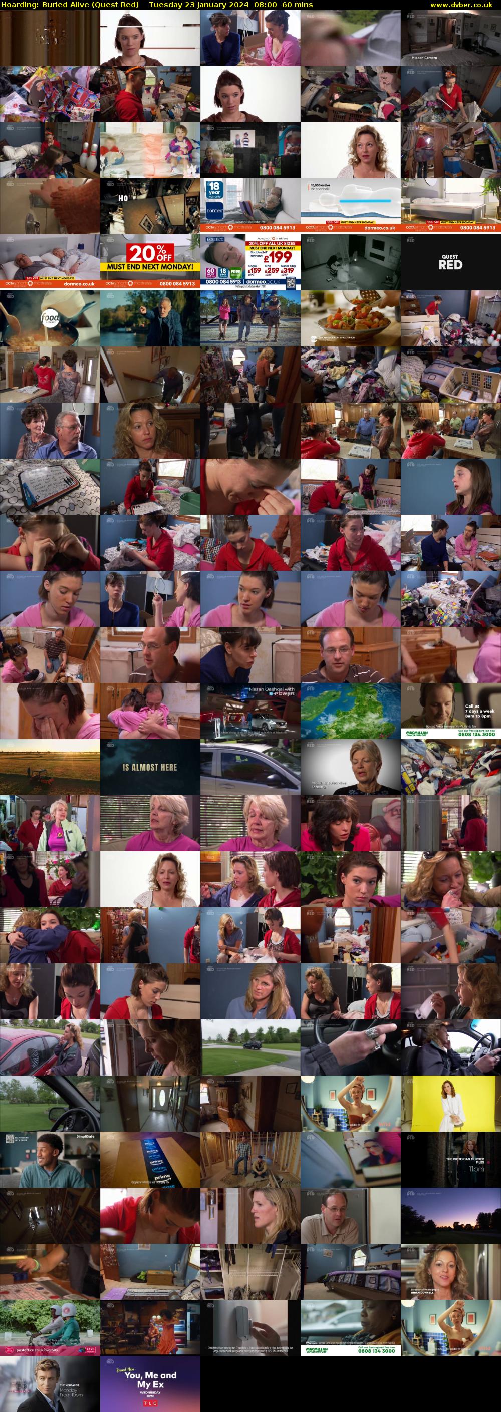 Hoarding: Buried Alive (Quest Red) Tuesday 23 January 2024 08:00 - 09:00