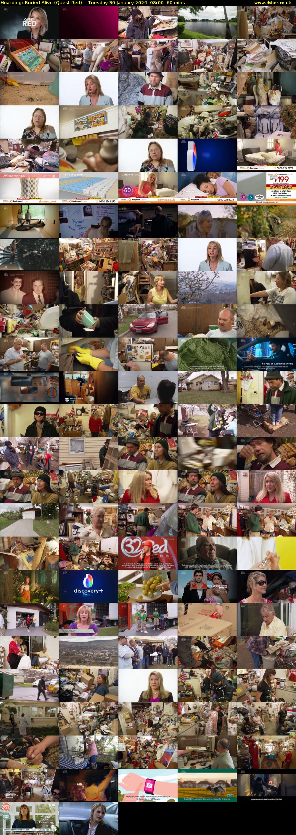 Hoarding: Buried Alive (Quest Red) Tuesday 30 January 2024 08:00 - 09:00