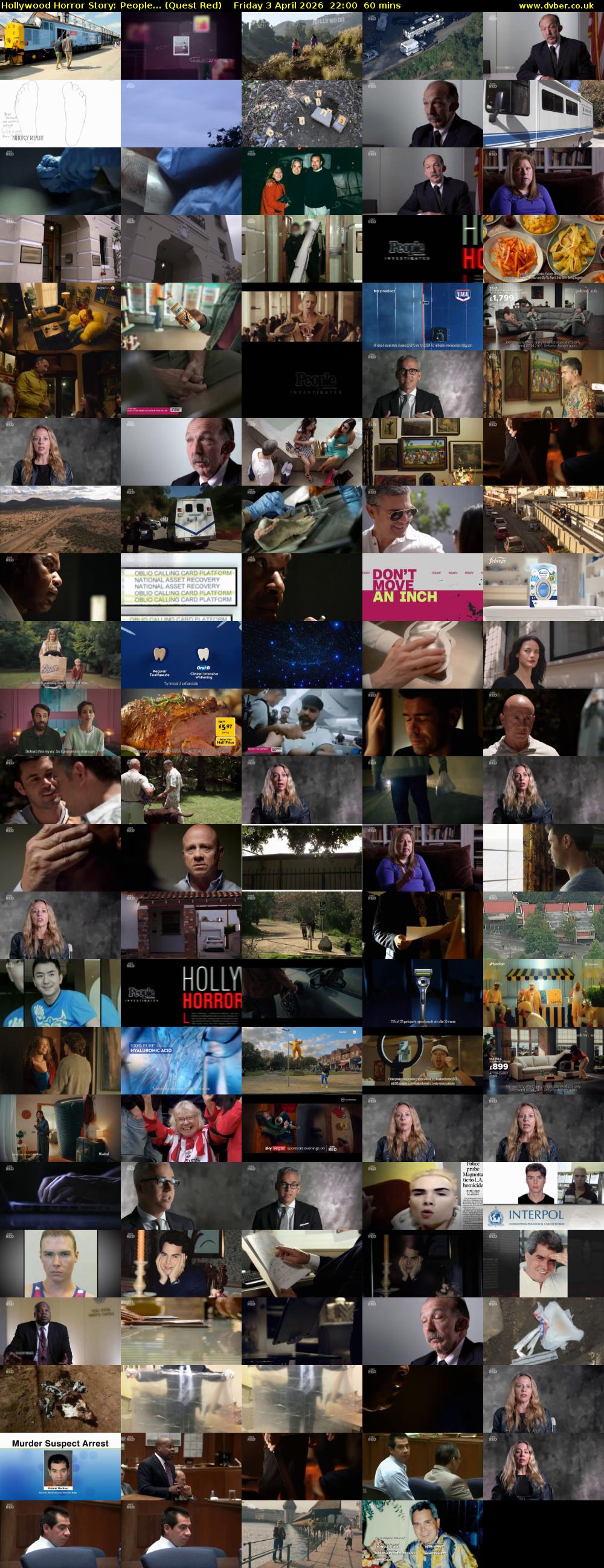 Hollywood Horror Story: People... (Quest Red) Friday 3 April 2026 22:00 - 23:00