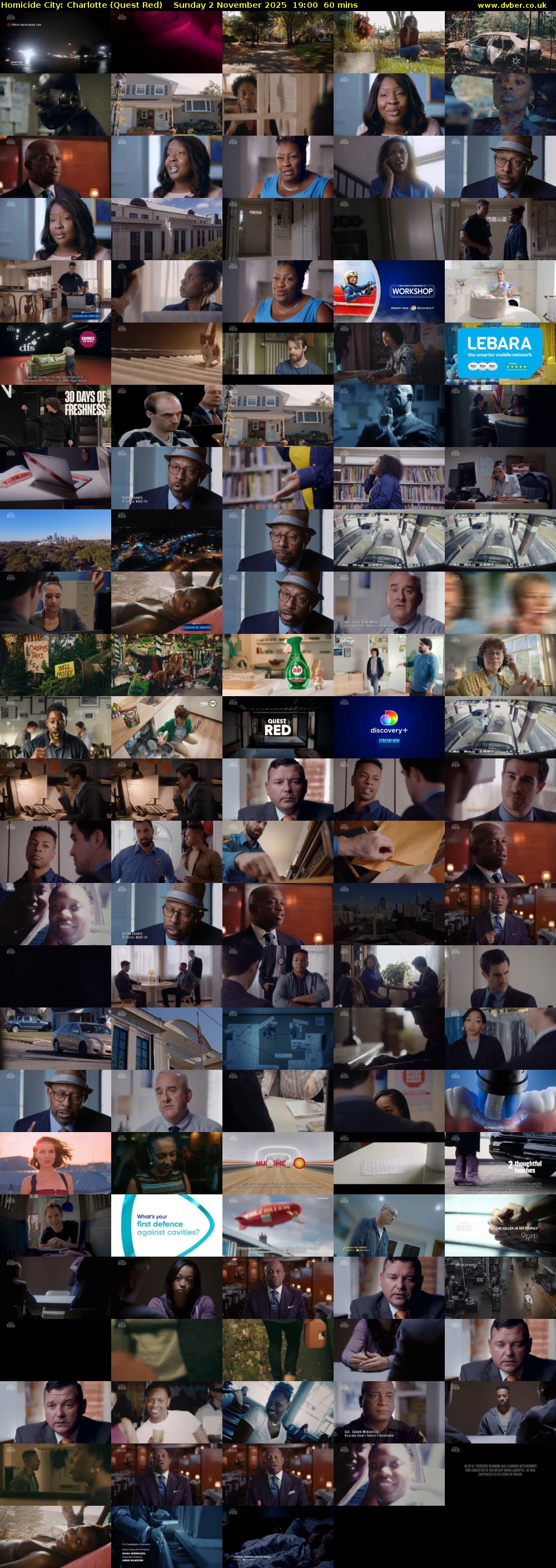 Homicide City: Charlotte (Quest Red) Sunday 2 November 2025 19:00 - 20:00