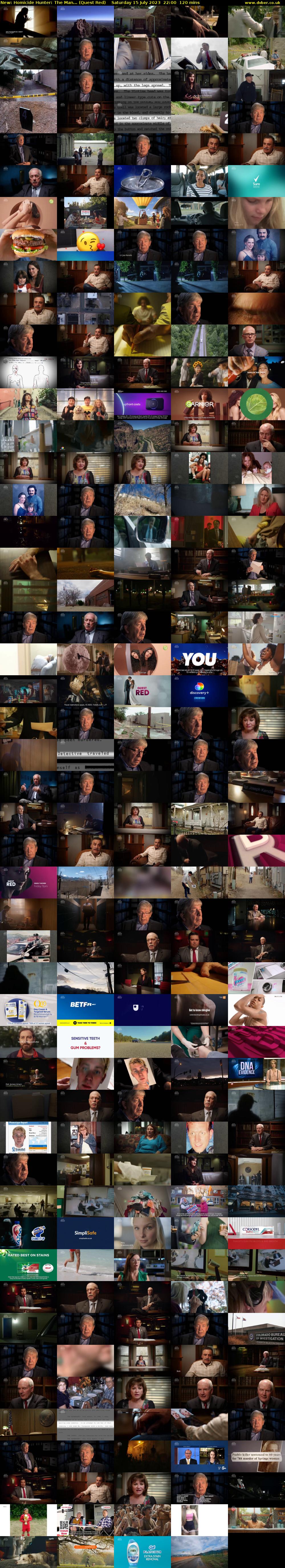 Homicide Hunter: The Man... (Quest Red) Saturday 15 July 2023 22:00 - 00:00