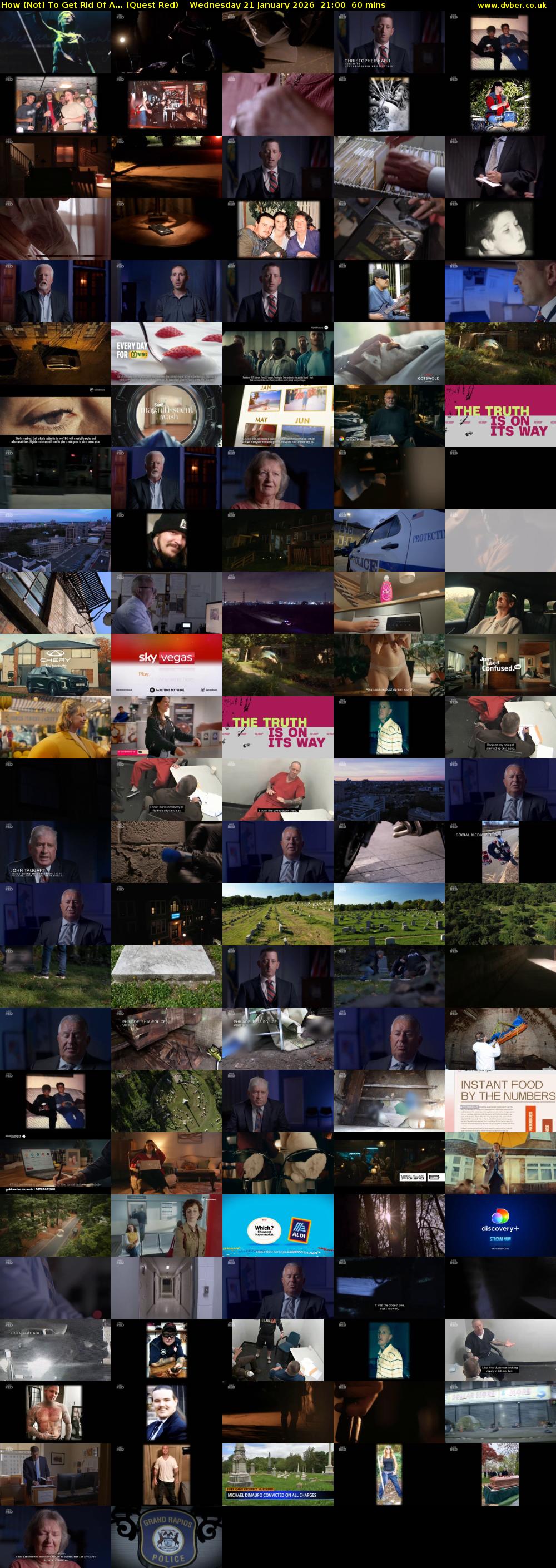 How (Not) To Get Rid Of A... (Quest Red) Wednesday 21 January 2026 21:00 - 22:00