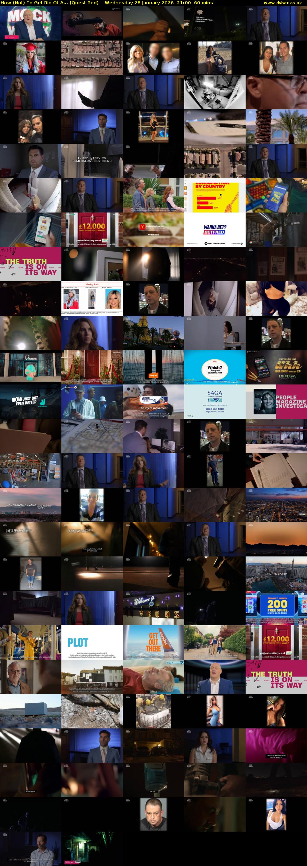 How (Not) To Get Rid Of A... (Quest Red) Wednesday 28 January 2026 21:00 - 22:00