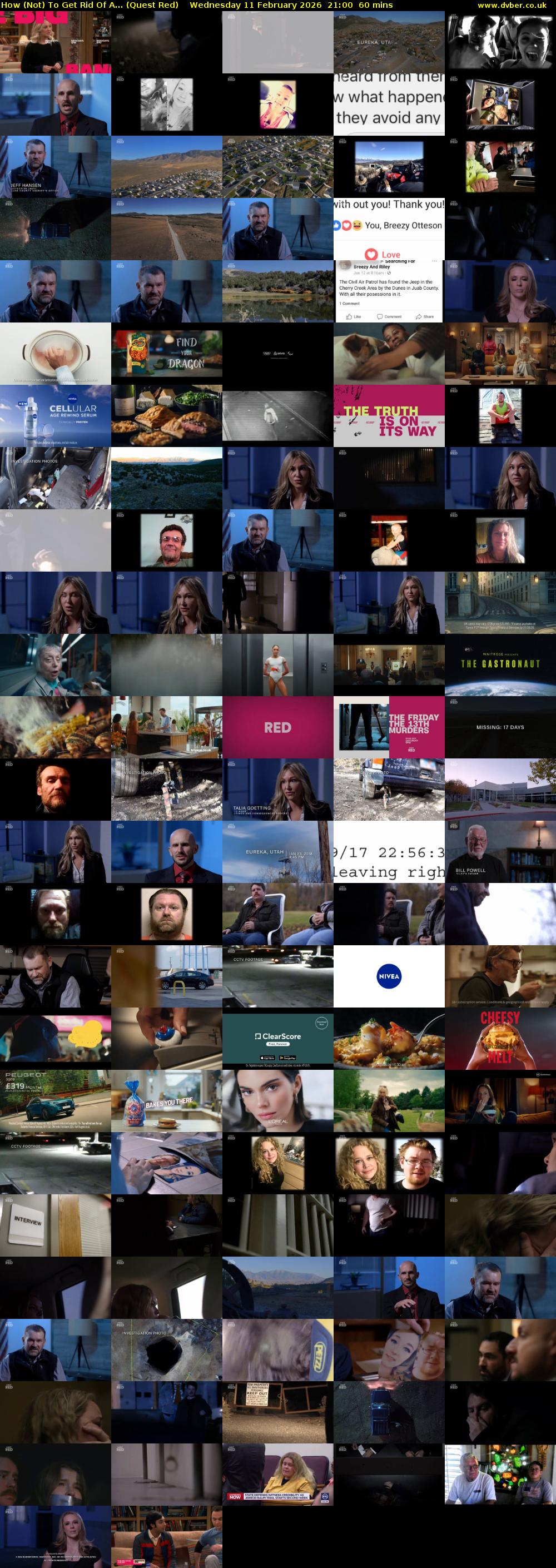 How (Not) To Get Rid Of A... (Quest Red) Wednesday 11 February 2026 21:00 - 22:00