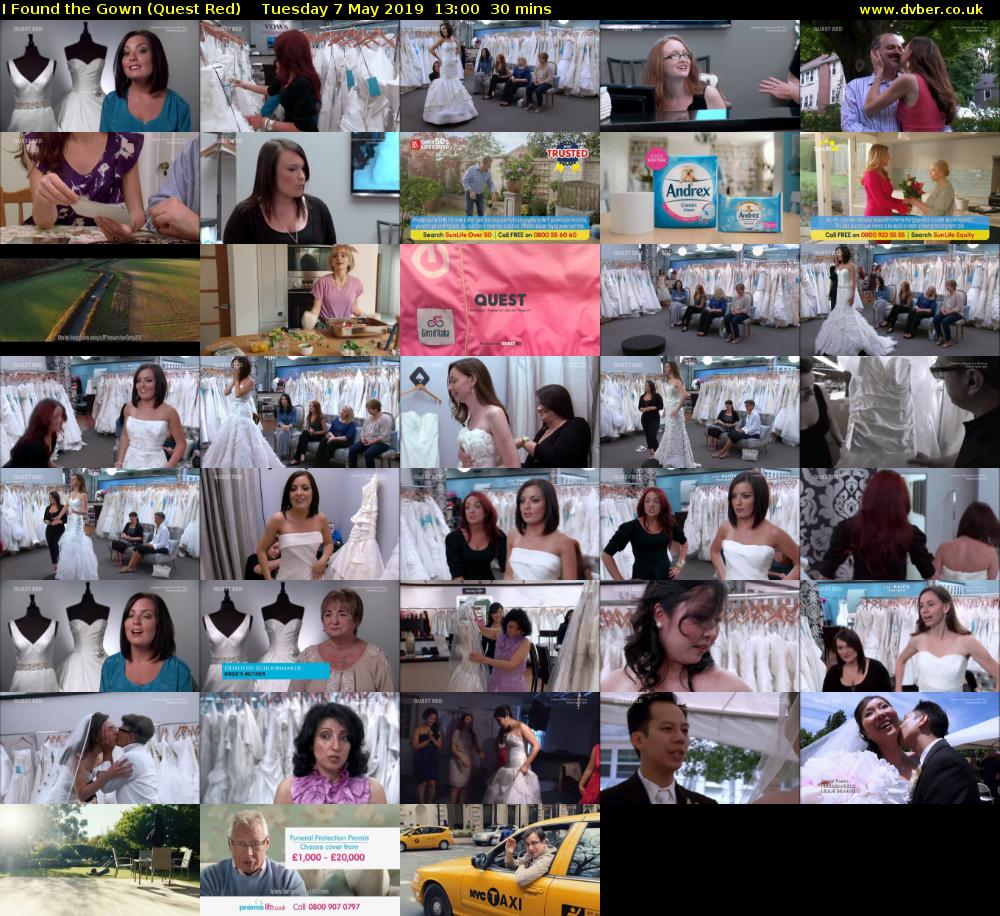 I Found the Gown (Quest Red) Tuesday 7 May 2019 13:00 - 13:30